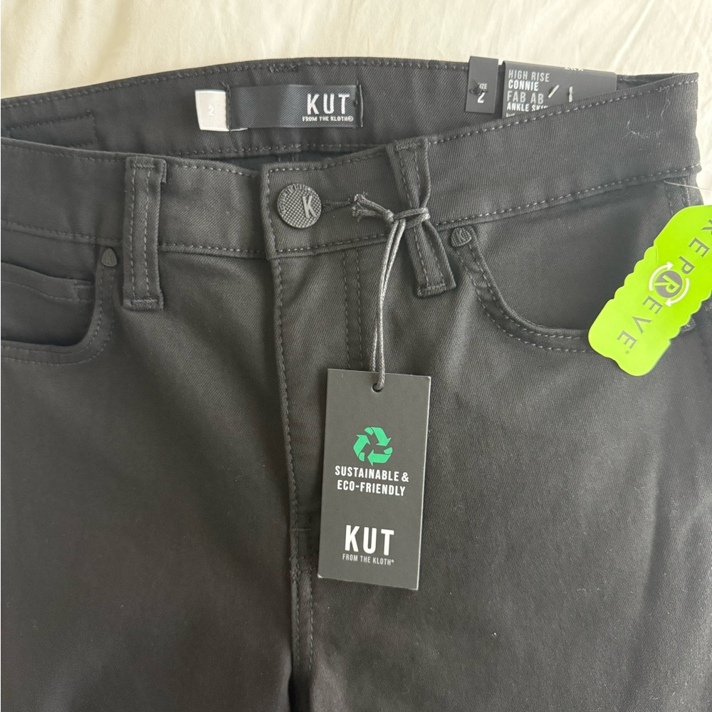 Kut from the Kloth Connie High Rise Fab Ab Skinny Ankle Jeans - Picture 5 of 6